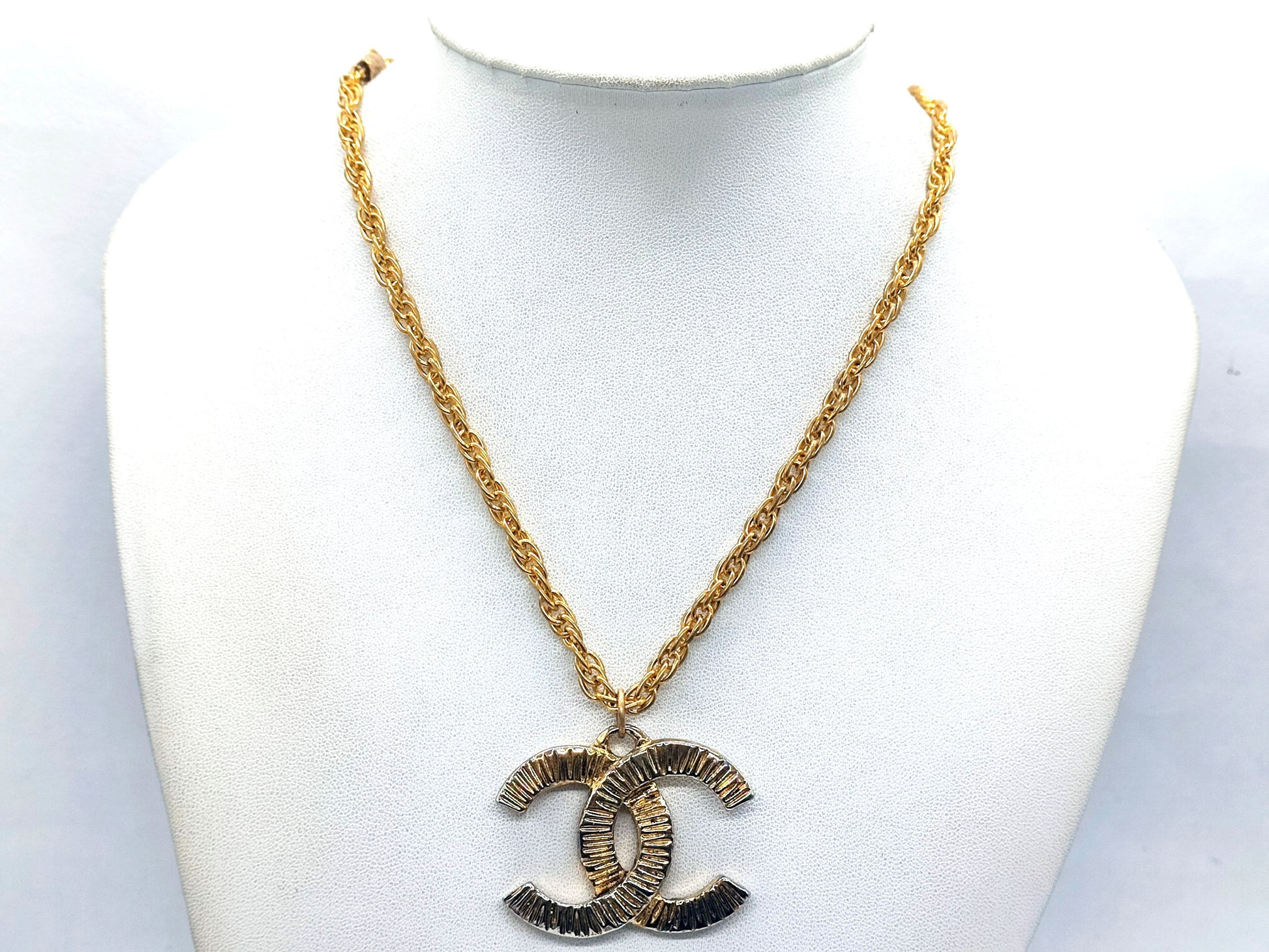 CHANEL Coco Mark Necklace Necklace