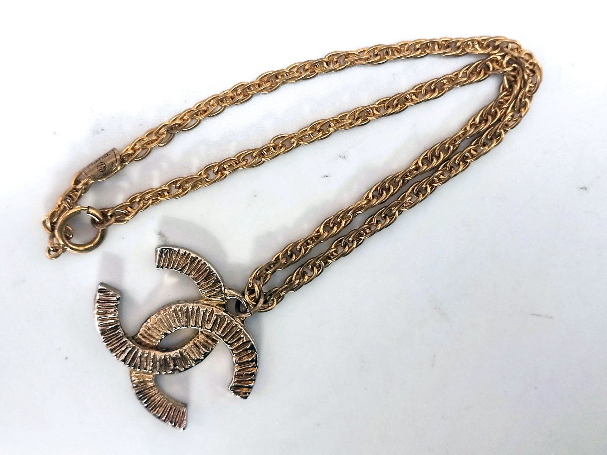 CHANEL Coco Mark Necklace Necklace