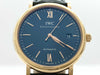 IWC Portofino IW356522 6311837 Automatic 18K Gold Blue Dial Men's Watch