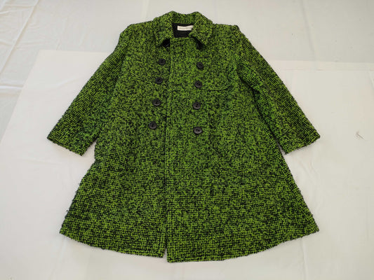 Yves Saint Laurent Tweed Double Long Coat Size 36 Coat