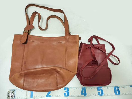 COACH Old Coach Drawstring Shoulder Bag 2-Piece Set Tote Bag