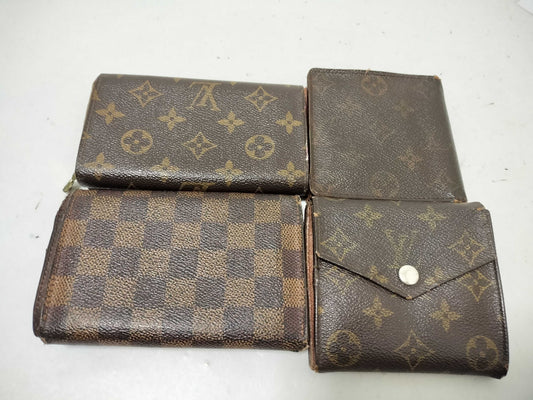 LOUIS VUITTON Monogram Louis Vuitton Wallet Monogram 4-Piece Set
