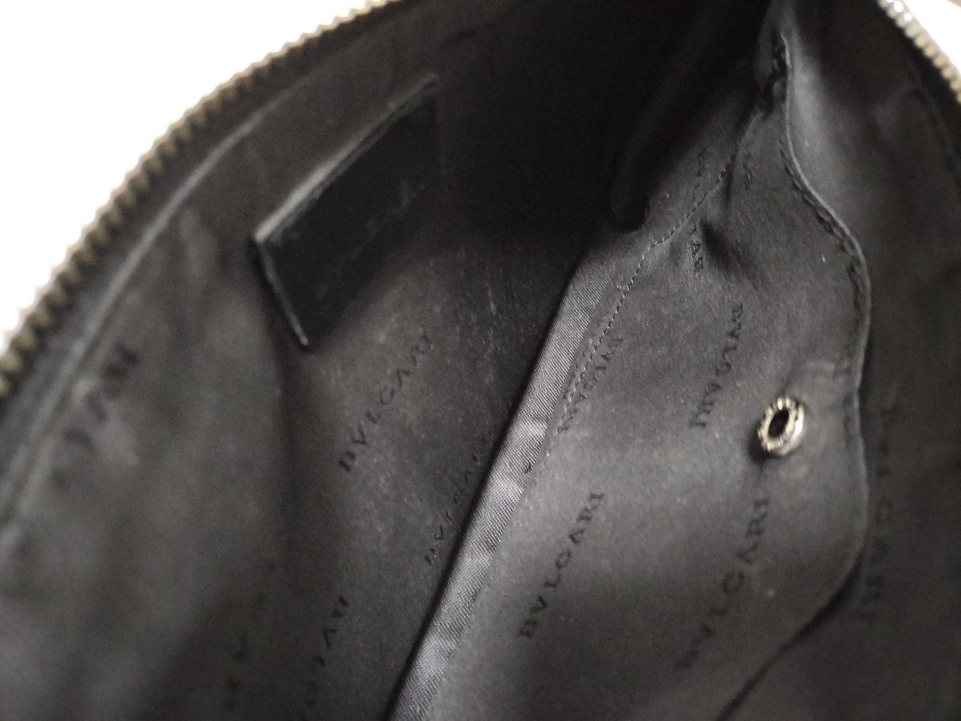 BVLGARI Logomania Bvlgari Accessory Pouch Tote Logomania 2-Piece Set Shoulder Bag