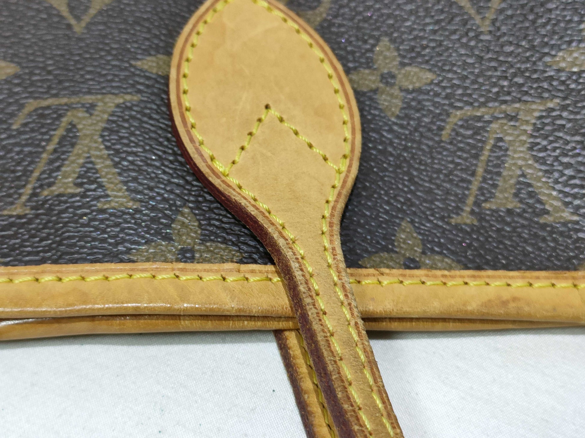 LOUIS VUITTON Monogram Vuitton Monogram Never Full Tote Bag