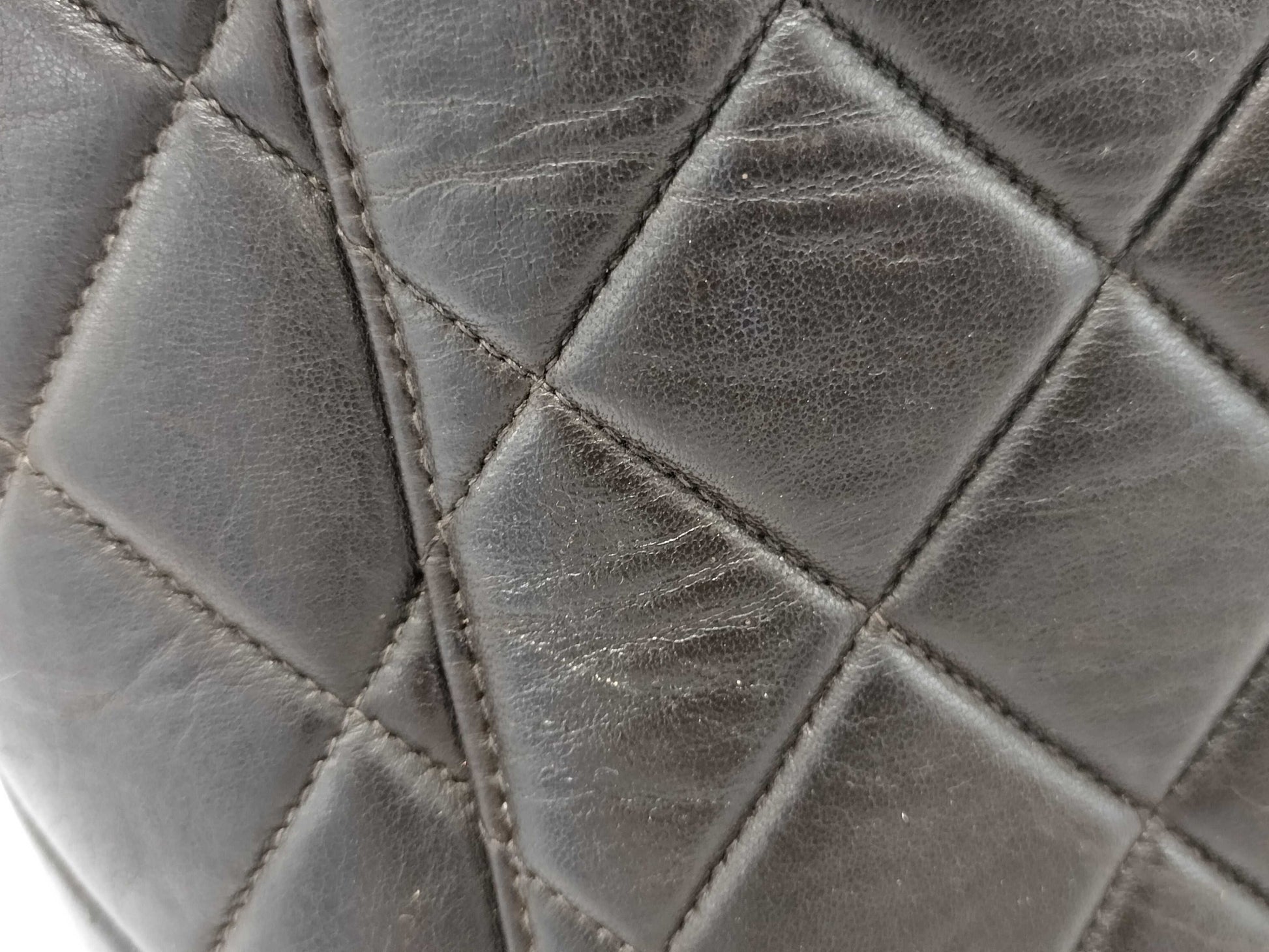 CHANEL Reissue Tote Lambskin Dark Brown Tote Bag