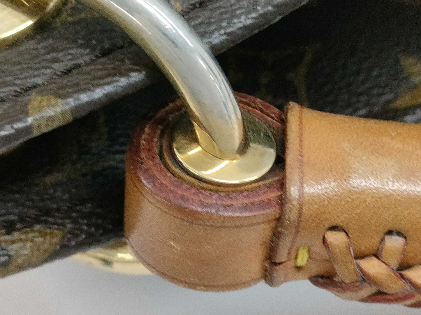 LOUIS VUITTON Vuitton M40249 Artzie MM Crochet CA4059 Bag