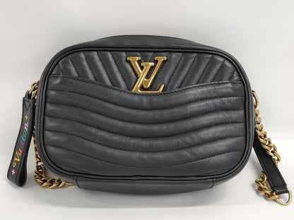 LOUIS VUITTON LV New Camera Bag New Wave M53682 TR0159 Black Bag