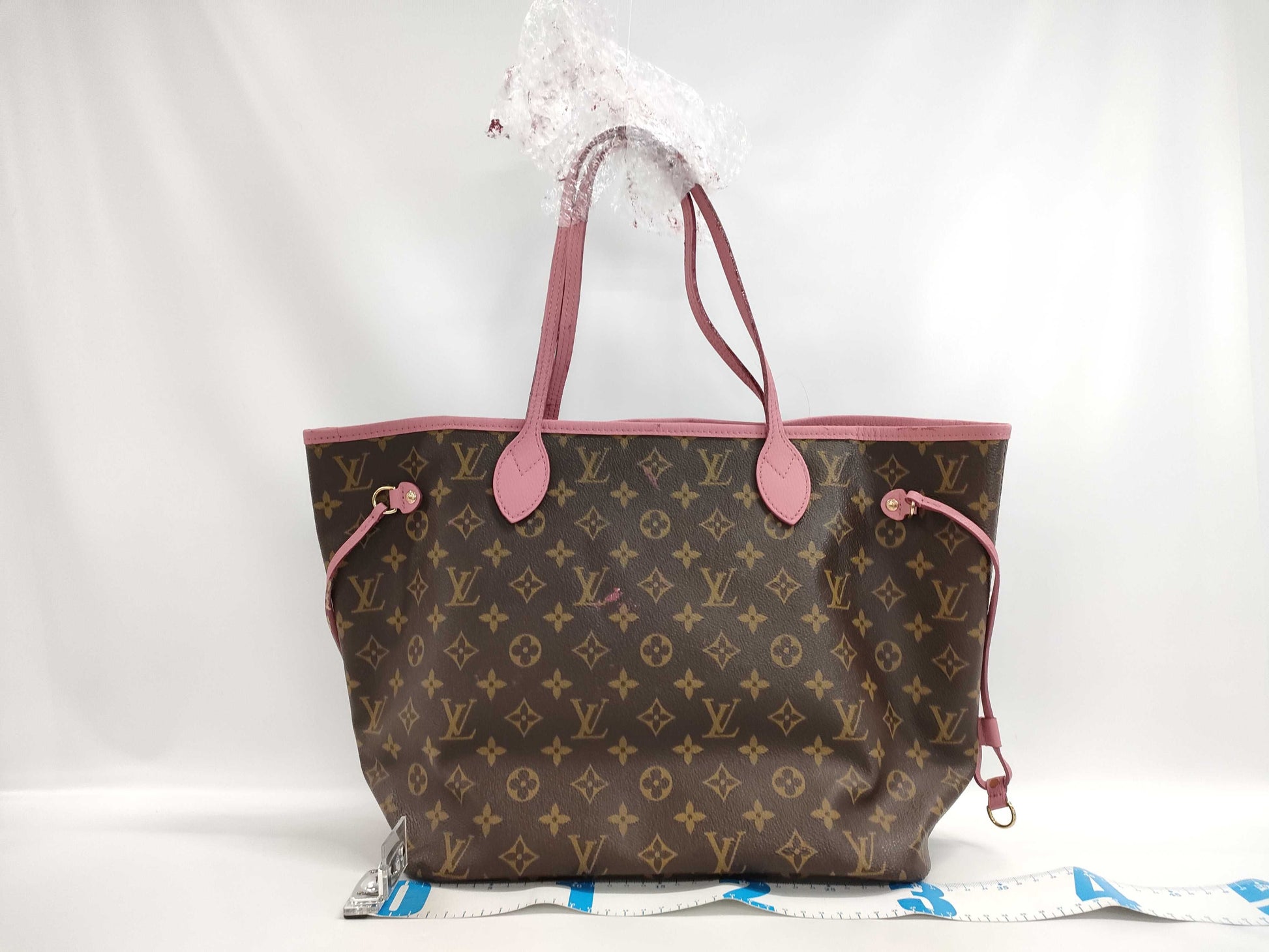 LOUIS VUITTON Monogram Neverful MM M40939 GI2183 Ikat Flower Tote Bag