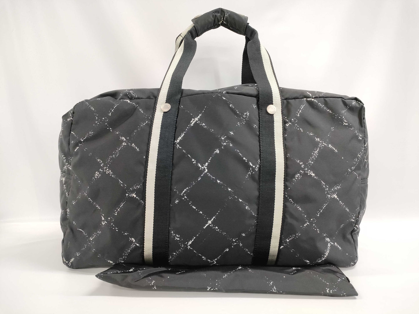 CHANEL CHANEL Old Travel Line Boston Bag