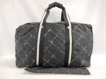 CHANEL CHANEL Old Travel Line Boston Bag