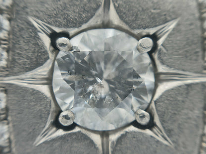 D1.02ct FD0.1ct Pt900/K18 47.2g Ring 