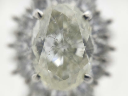 D7.072ct FD4.50ct Pt900 18.6g Ring 