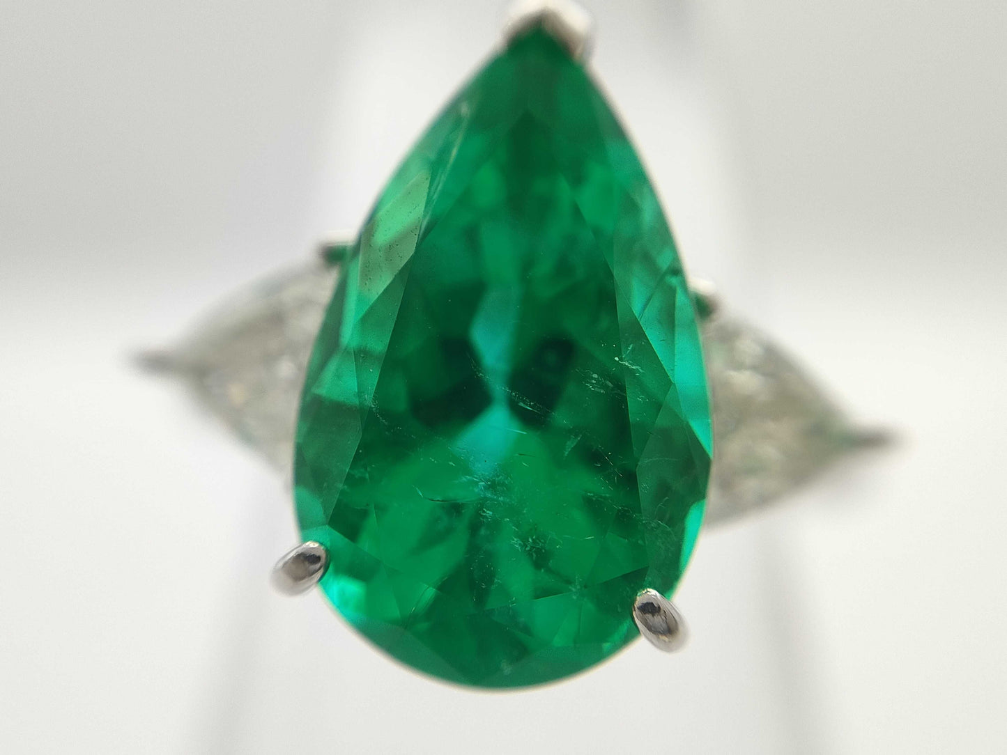 E4.80ct D0.783ct Pt900 8.7g Ring 
