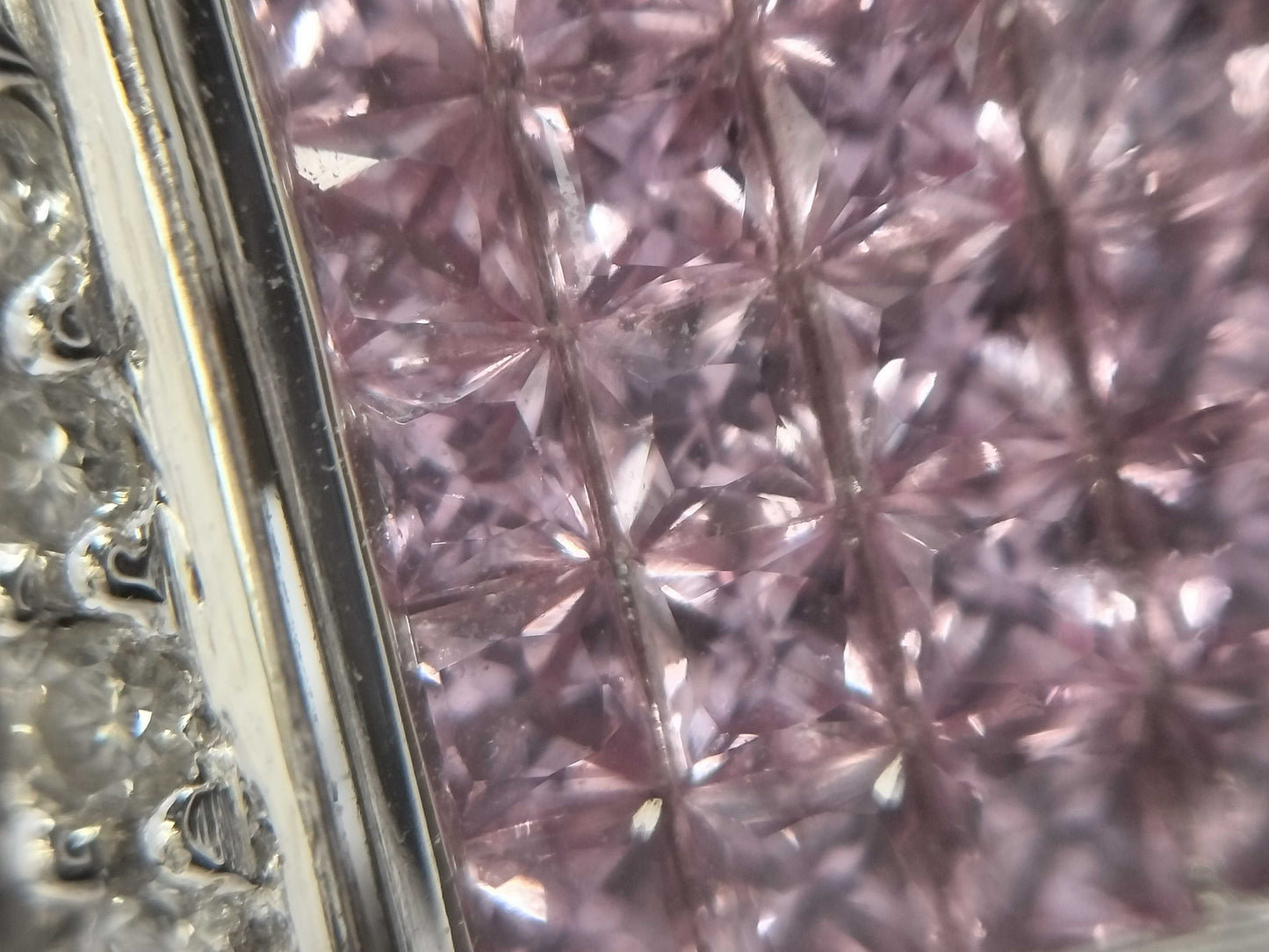S0.75ct D1.25ct K18WG 9.9g Ring 