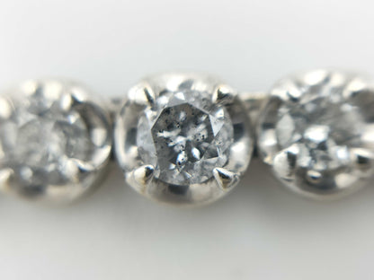 D5.0ct K18WG 13.1g Necklace 