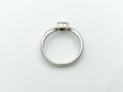 D0.220ct Pt900 2.4g Ring 
