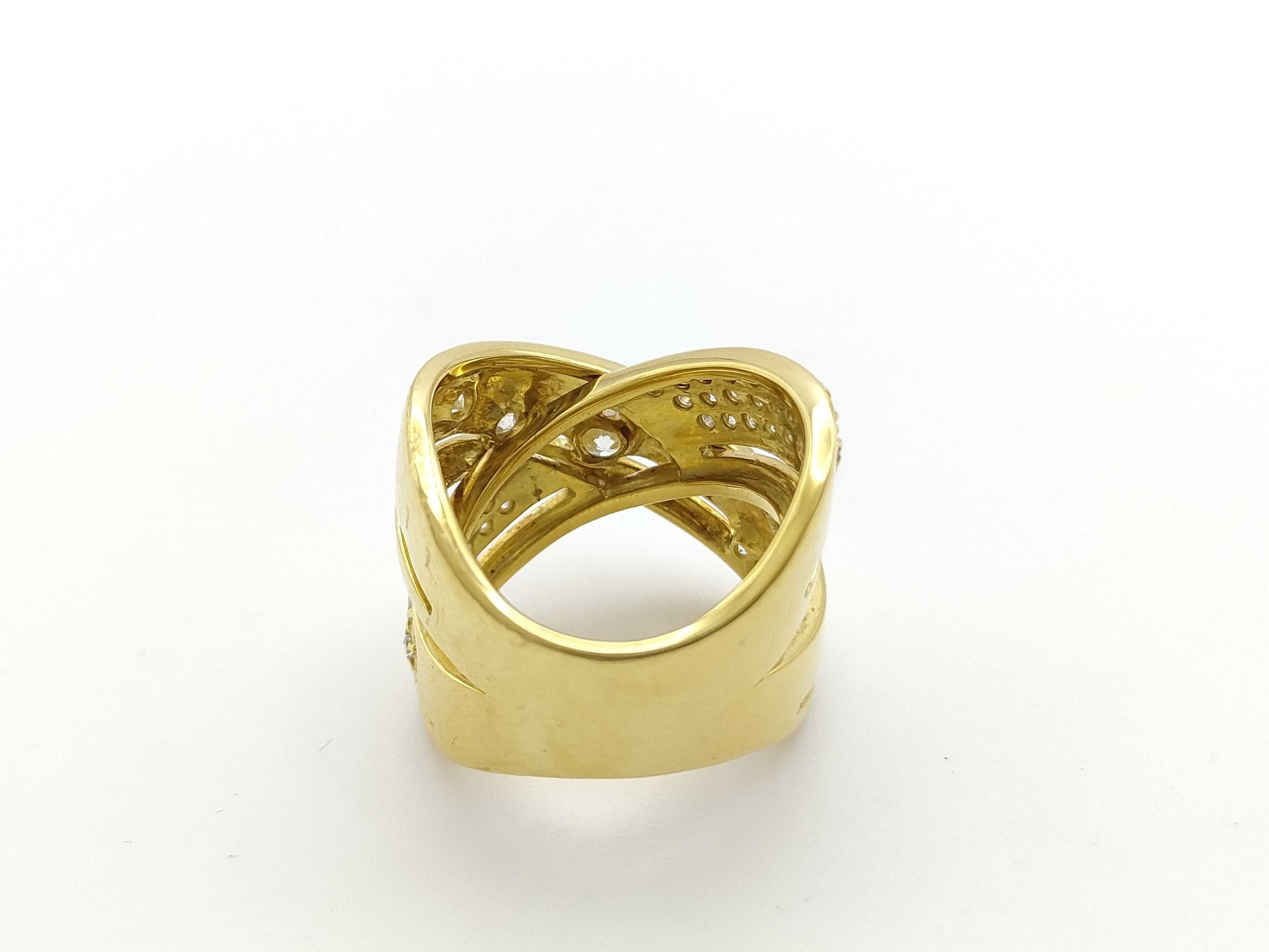 D0.308/1.07ct K18 16.4g Ring 
