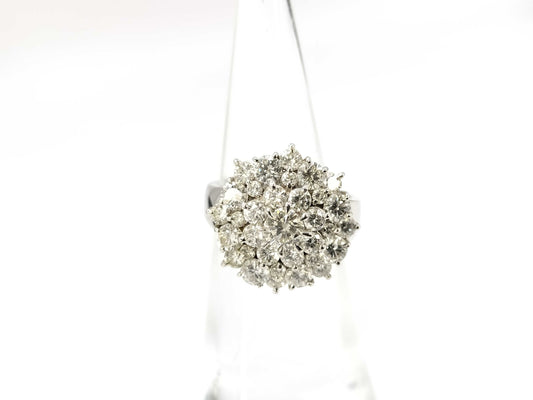 D2.00ct Pt900 8.7g Ring 
