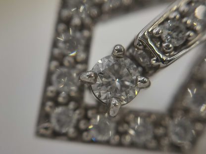 Ruby Diamond K18 8.6g Earrings 