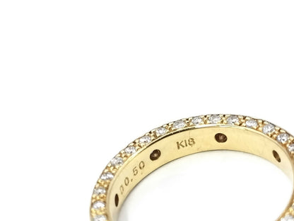 D0.50ct K18 3.1g Ring 