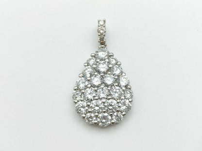 D3.48ct Pt950 6.6g Pendant Top 