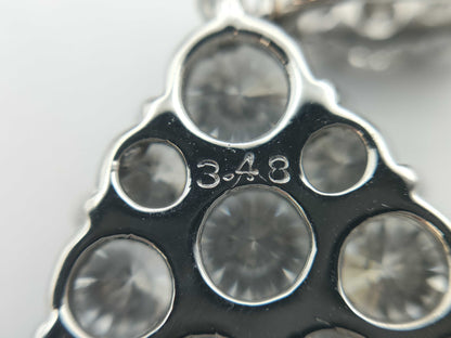 D3.48ct Pt950 6.6g Pendant Top 