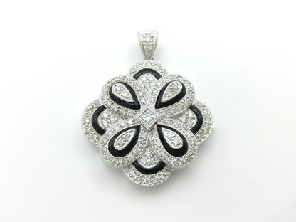 Colored Stone D0.92ct K18 12.8g Pendant Top 