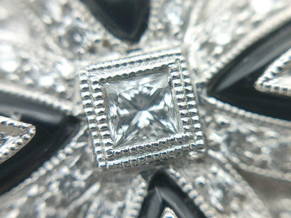 Colored Stone D0.92ct K18 12.8g Pendant Top 