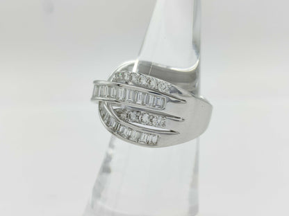 D3.26ct K18WG 9.9g Ring 
