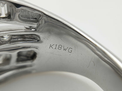 D3.26ct K18WG 9.9g Ring 