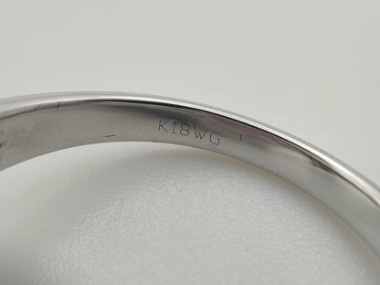 S2.60ct K18Wg 7.3g Ring 