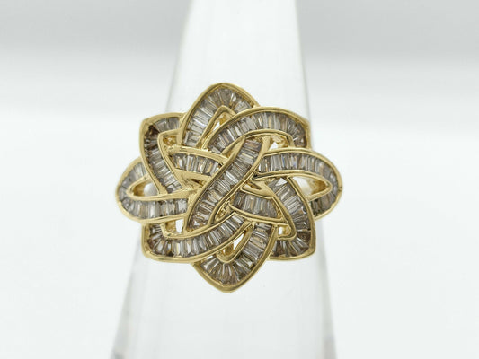 D1.12ct K18 5.9g Ring 