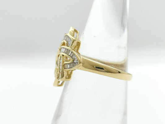 D1.12ct K18 5.9g Ring 