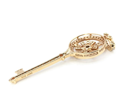Key Motif D0.57ct K18 4.1g Pendant Top 