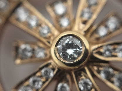 Key Motif D0.57ct K18 4.1g Pendant Top 