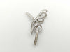 D1.04ct K18WG 4.8g Pendant Top 