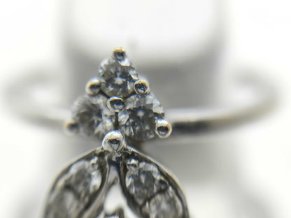 D0.393ct K18 4.0g Ring 