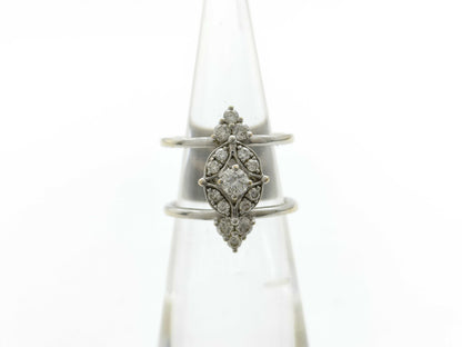 D0.393ct K18 4.0g Ring 