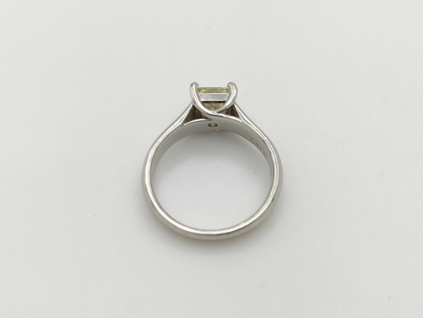 D1.016ct Pt900 6.4g Ring 