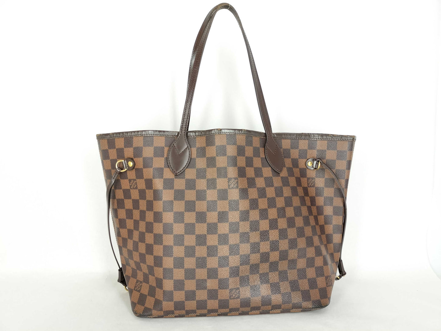 LOUIS VUITTON Damier Neverfull MM Tote Bag