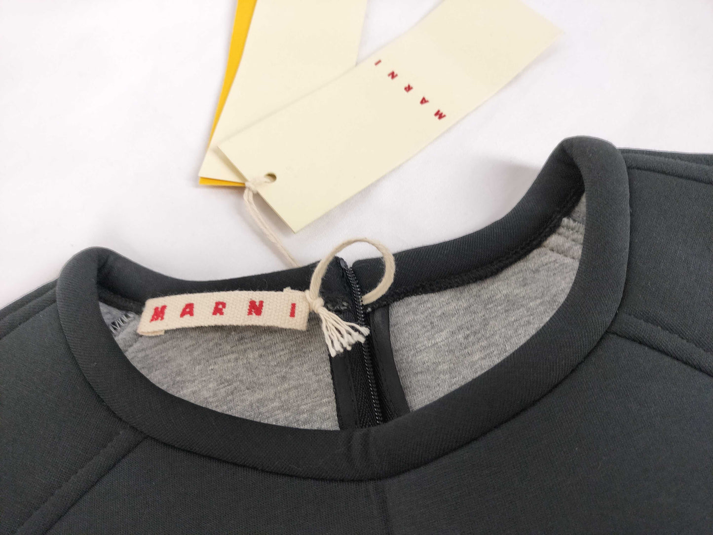 MARNI Dress, Black/80% Cotton, 20% Polyurethane, Size: 14, Tag Included, Dress