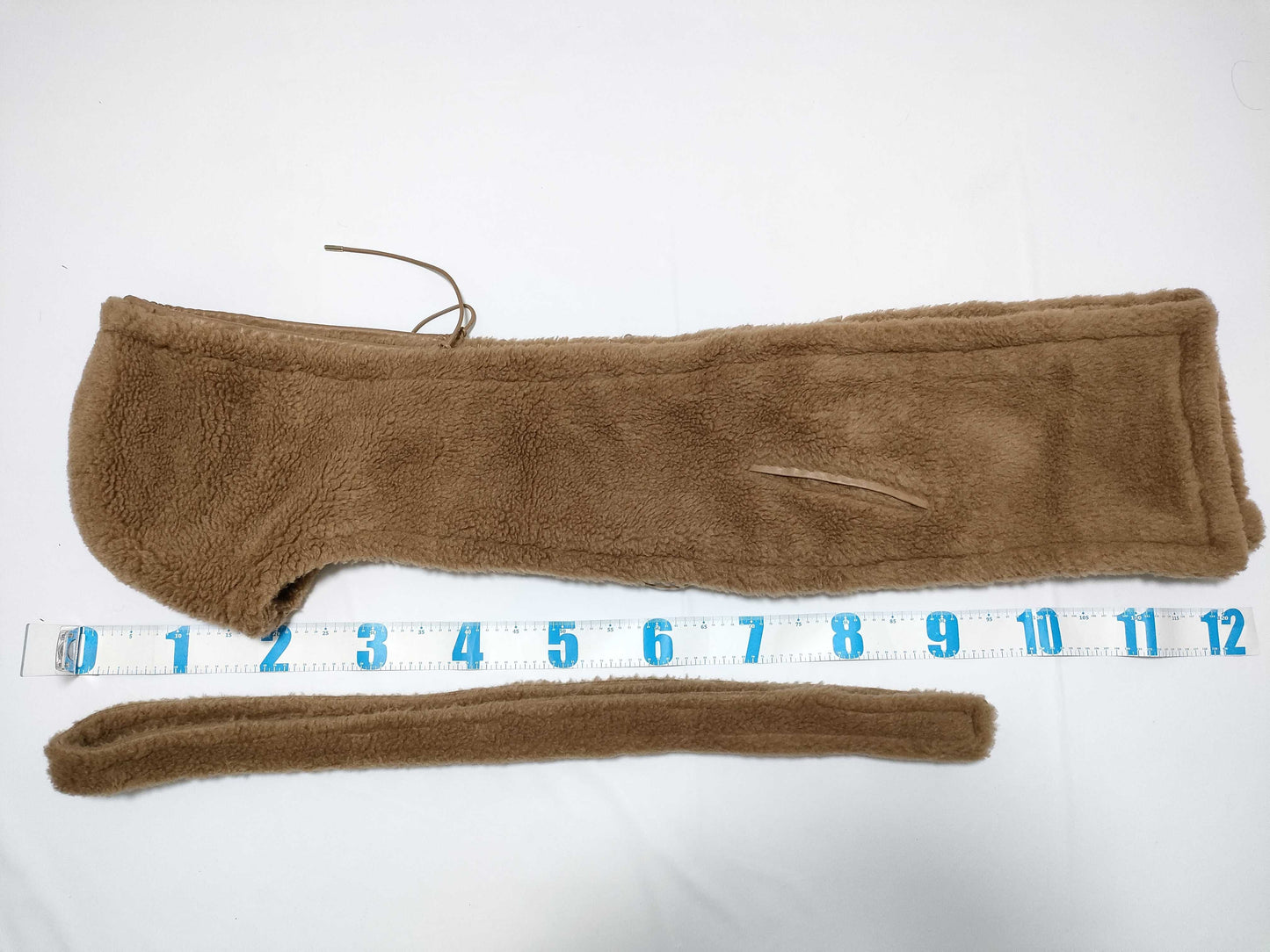 MaxMara 22AW Teddy Bear Stole Scarf with White Tag