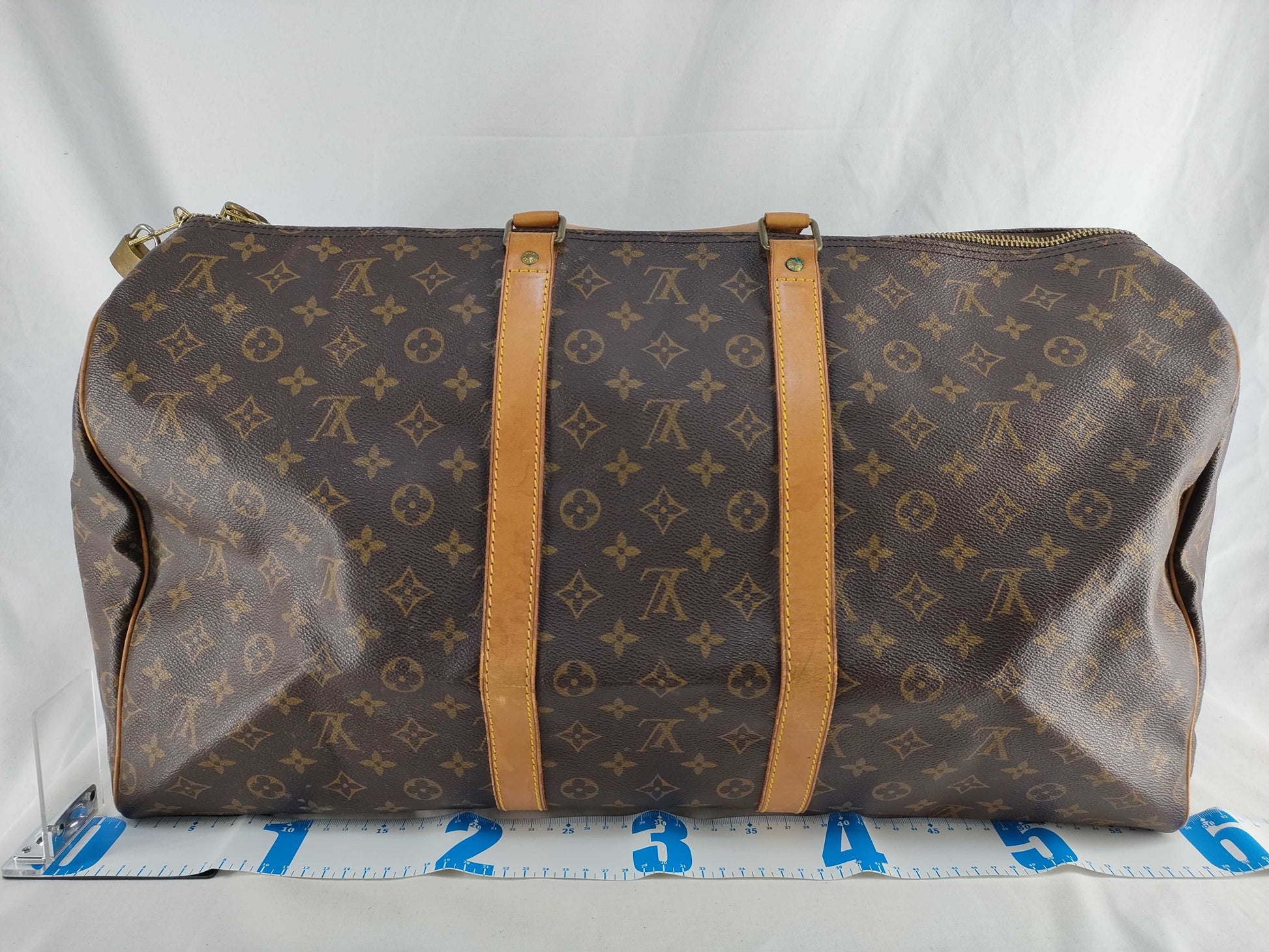 LOUIS VUITTON Monogram GUCCI Canvas Shoulder Bag 110054 Boston Bag