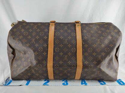 LOUIS VUITTON Monogram GUCCI Canvas Shoulder Bag 110054 Boston Bag