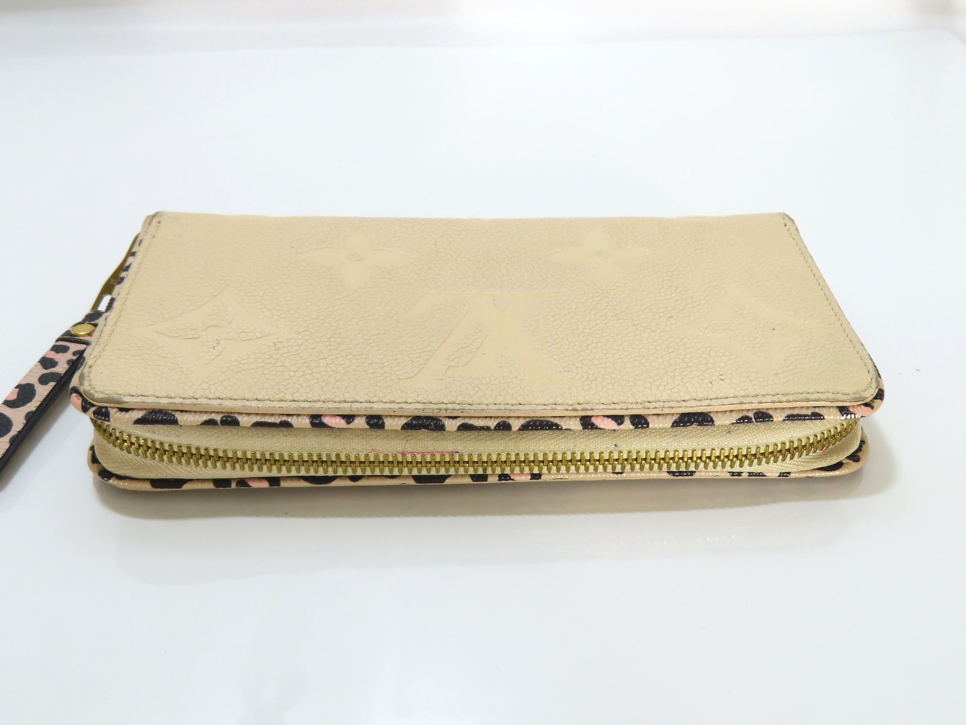 LOUIS VUITTON Monogram Empreinte Louis Vuitton Empreinte Zippy Wallet