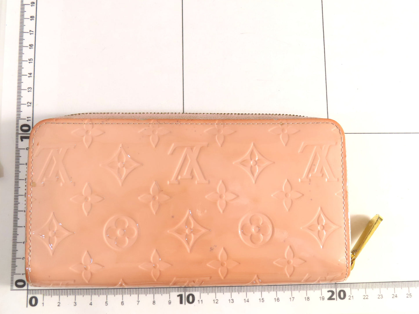 LOUIS VUITTON Vernis Zippy Wallet