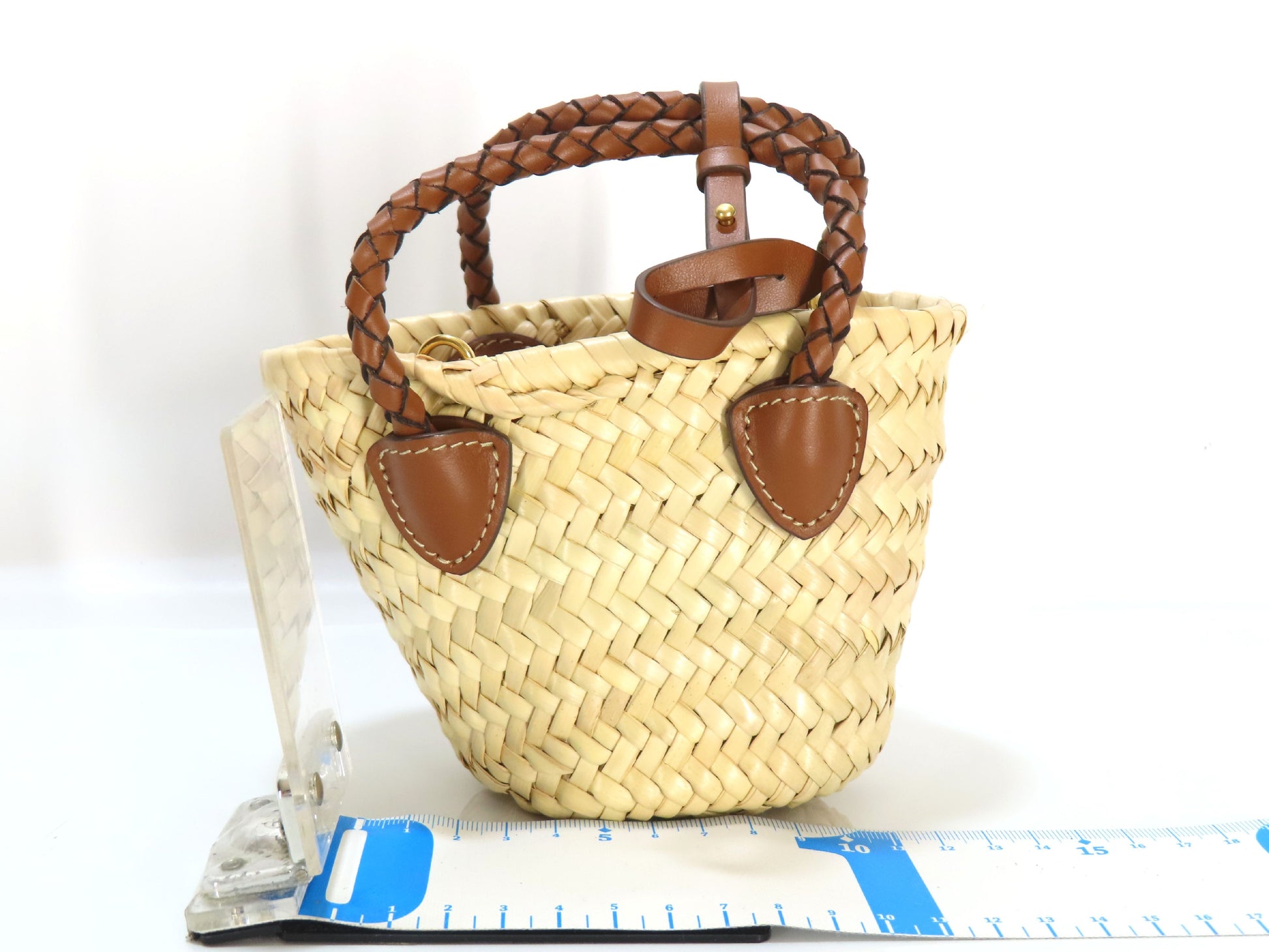 Miu Miu Mini Basket Bag 2-way Handbag