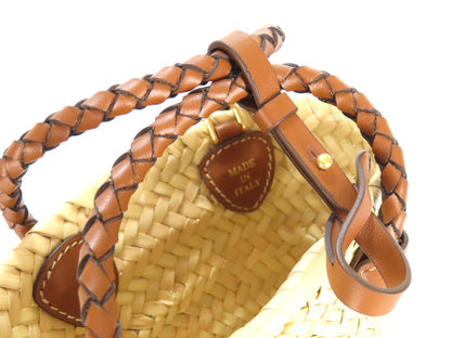 Miu Miu Mini Basket Bag 2-way Handbag