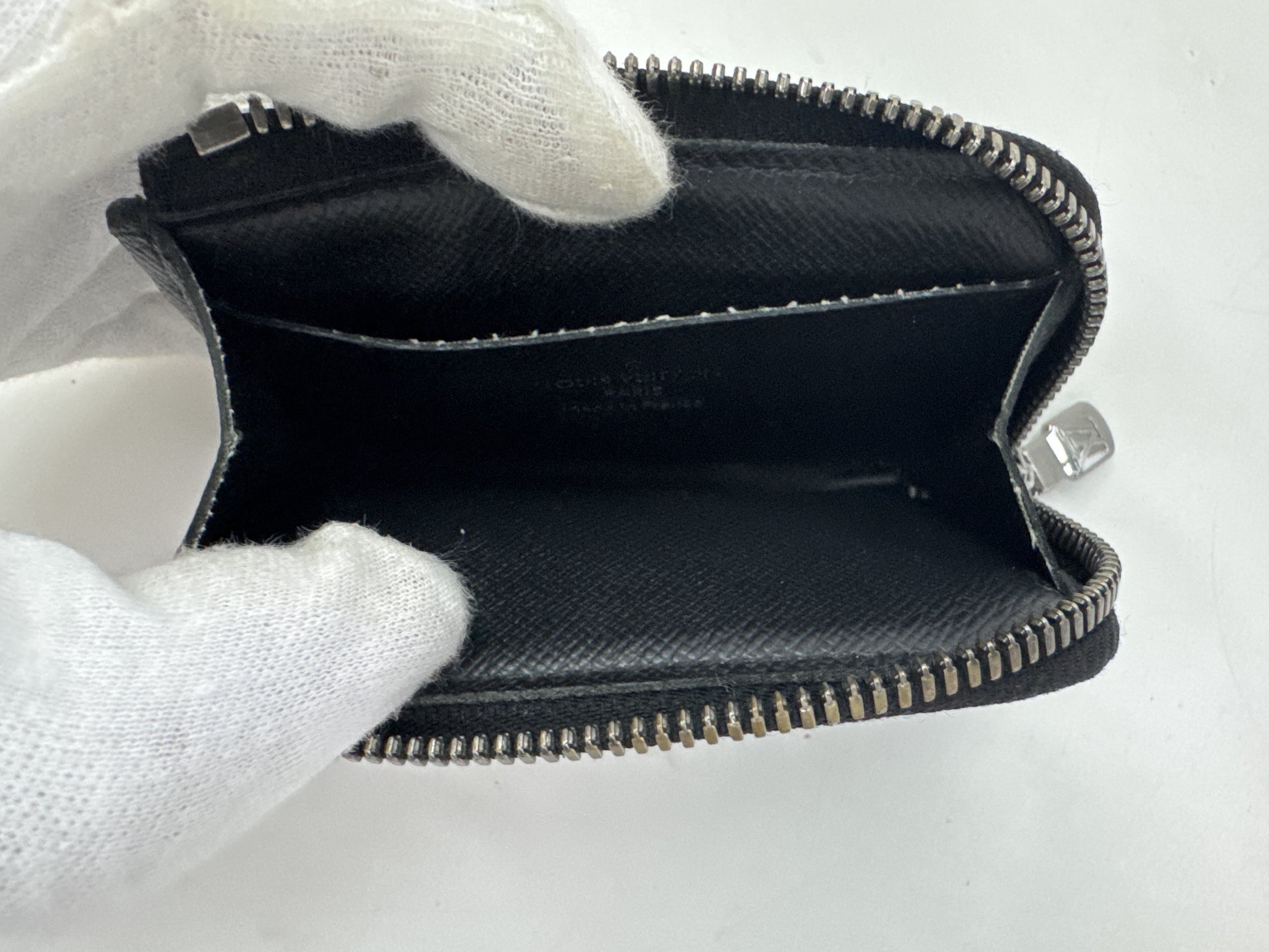 LOUIS VUITTON M63536 Eclipse Porte Monnaie Jour MB1129 Coin Case