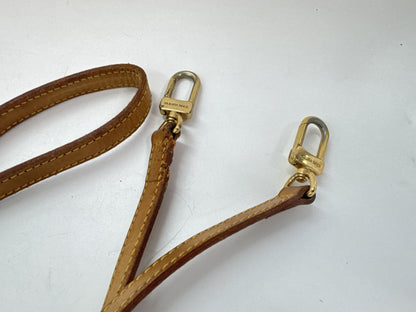 LOUIS VUITTON Vuitton Natural Leather Shoulder Strap